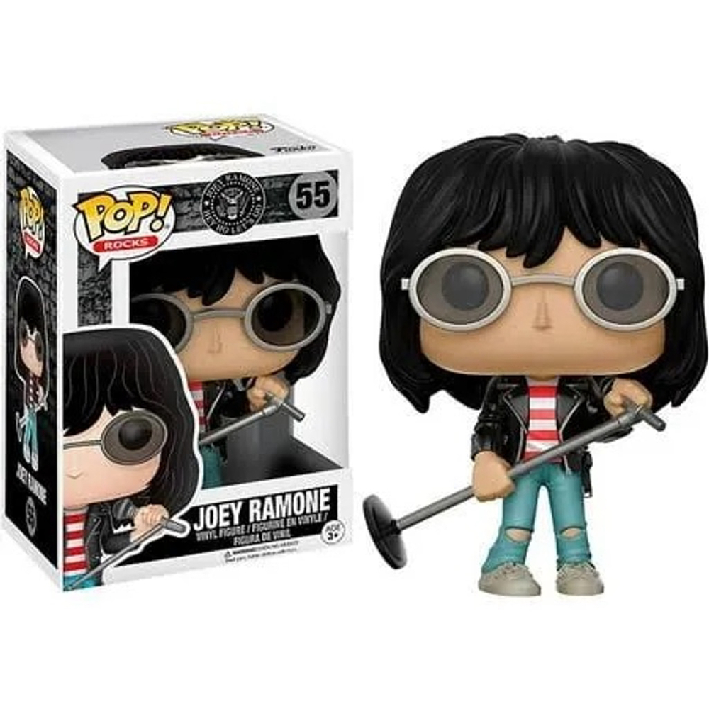 Funko POP! Vinyl: Rocks: The Ramones Joey Ramone #55 Retired Punk Rock